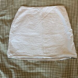 Abercrombie & Fitch White Mini Skirt